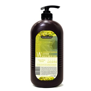 에스테소피 일랑일랑 워터솔루블 수용성 순한 바디 마사지 오일 1L, 1개, 1000ml