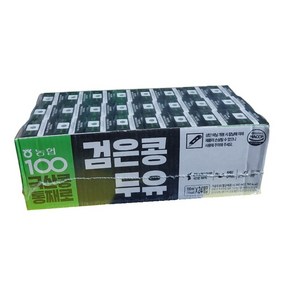 농협100 농협식품 통째로 검은콩두유, 190ml, 24개