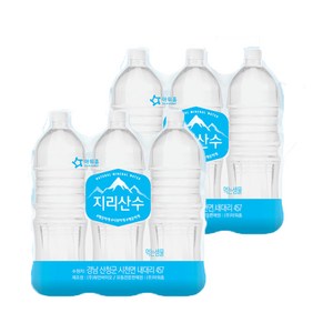 아워홈 지리산수 무라벨, 12개, 2L