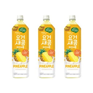 [웅진] 자연은 요거새콤파인애플 1.5L x 3개