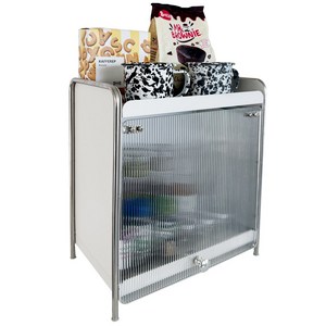 제이프랜 철제 미니 수납장 모듈수납장 미드센추리 디귿 다용도수납장