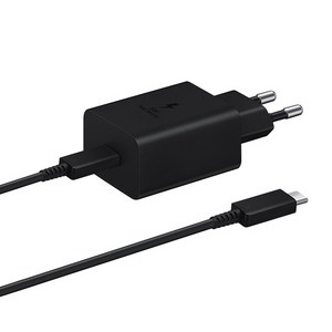 삼성 45W 초고속 충전기 C to C 케이블 포함 EP-T4510, 45W-블랙1개, 블랙=(EP-T4510XBKGKR), 1개