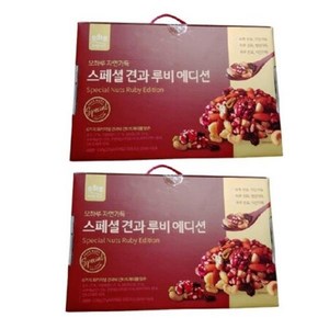 오하루 자연가득 스페셜 견과 루비에디션, 630g, 2개