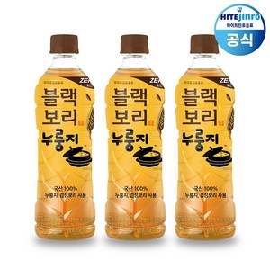 하이트진로 블랙보리 누룽지 음료, 520ml, 20개