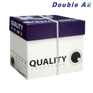 [더블에이] 퀄리티 A4용지 80g 2500매 1박스 두꺼운 에이포 더블A 고급 복사용지, 상세 설명 참조
