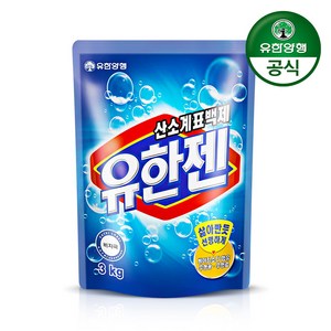 유한젠 산소계 표백제, 3kg, 2개