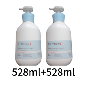 일리윤 세라마이드 아토로션 무향, 528ml, 2개