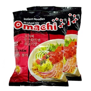 베트남 오마치 라면 쇠고기맛 OMACHI MI XOT BO HAM 79g 2개