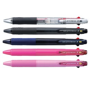 유니 제트스트림 3C (0.38mm) 볼펜 다색펜 멀티펜, 유니 제트스트림 3C SXE3-400-38