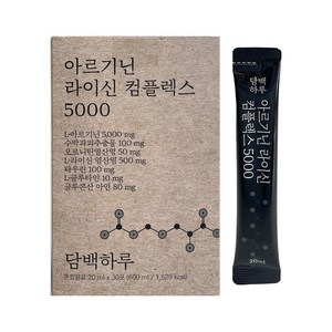 담백하루 아르기닌 라이신 컴플렉스 5000 30p, 600ml, 1개