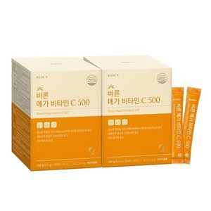 바른메가비타민C(100포) 2박스, 1개, 500g