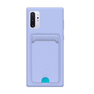 갤럭시 노트10플러스 (N976) 파스텔 풀커버 실리콘 카드젤리케이스