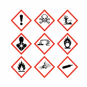 MSDS 경고문자 GHS 그림문자 경고표지 픽토그램 스티커, 디자인7