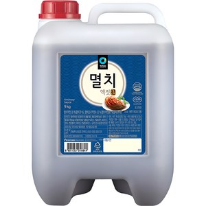 청정원 멸치 액젓 진, 9kg, 1개