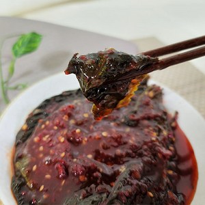 항아리반찬 양념깻잎무침 4키로 4봉 한박스 (박스출고) 대용량반찬 식당반찬, 4개, 4kg