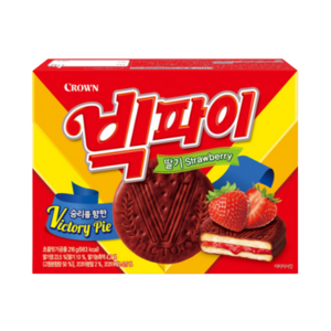 크라운 빅파이 딸기, 324g, 10개