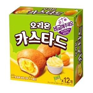 오리온 카스타드, 276g, 12개