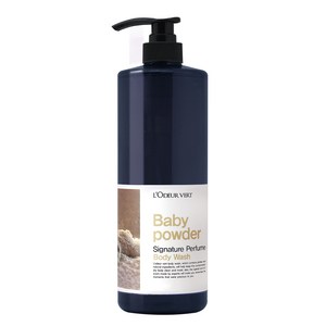 로더베르 시그니처 퍼퓸 바디워시 베이비파우더 1000g, 1kg, 3개
