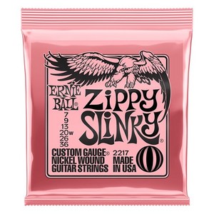 Ernie Ball - Nickel Wound Zippy Slinky Electric / 어니볼 일렉기타 스트링 007-036 (P02217), *, *, *, 1개