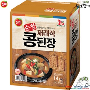 진미식품 진미 순창 재래식 콩된장 골드 14kg, 1개