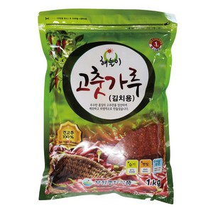 해늘이 고춧가루 김치용 1kg 중국산 굵은 고추가루, 1개