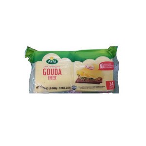 ARLA 알라 고다 슬라이스 치즈 680g 아이스팩 포장, 2개