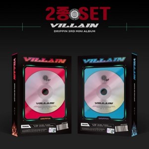 (2종세트) 드리핀 미니3집 Villain 미개봉