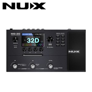 NUX MG-30 일렉기타 멀티이펙터, 아답타포함