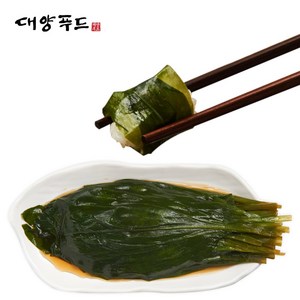 [대양푸드] 새콤달콤 명이나물 장아찌 절임, 1개, 4kg