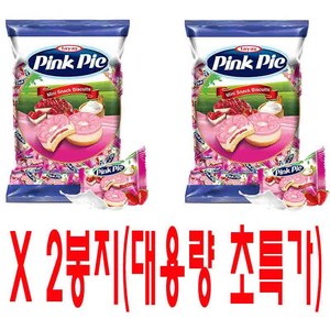 타야스 핑크파이 대용량 개별포장, 2개, 800g