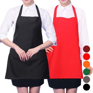 DAE05 식당 손님용 요양원 복지센터 턱받이 앞치마, DAE05 빨강, 1개