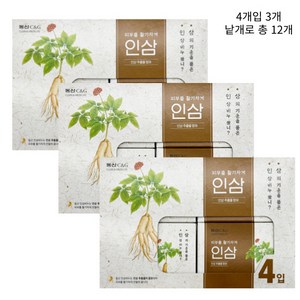 동산 C&G 동산인삼비누, 100g, 12개