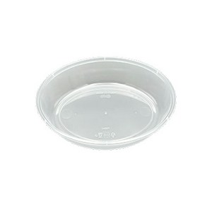 일회용 타원형 덮밥 파스타 샐러드 용기 750ml (투명), 50개, 1개