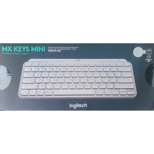 로지텍 MX KEYS MINI 블루투스 무선 텐키리스 키보드, 페일그레이, YR0084, 기타