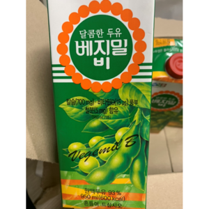 베지밀 달콤한 두유 B, 950ml, 3개