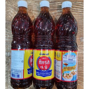 [태국 똠양꿍 피쉬소스]Tipaos 티파로스 Fish Sauce woldfood, 700ml, 2개