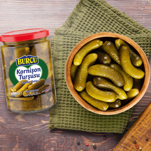 Salty Pickled Cucumbers Gherkins Turkiye 짠 오이 절임 튀르키예, 1개, 320g