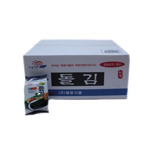 해동 돌김 15g 40입 박스 조미김 식탁김 box, 40개