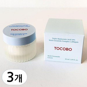 토코보 멀티 세라마이드 크림, 50ml, 3개