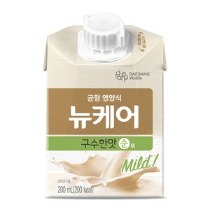 뉴케어 [대상웰라이프] 뉴케어 구수한맛 순 200ml 24팩 1박스, 24개