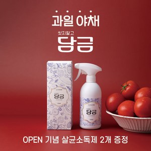씻지말고 담금 OCEAN SPRAY 500ml 과일세정제 세정스프레이, 1개