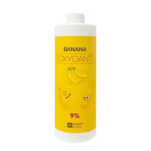 가인 하켄 바나나 옥시던트 프리온 산화제 9% 1000ml 운동화 에어컨 황변제거 플라스틱 변색 복원제, 1개, 1L