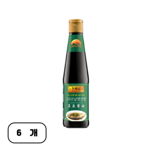 이금기 중화시즈닝 맛간장, 6개, 410ml