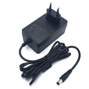 [명호전자] 아답터 100~240V / 24V2A [내경2.1~2.5mm/외경5.5mm] 전원 코드 일체형 [비닐포장], 1개