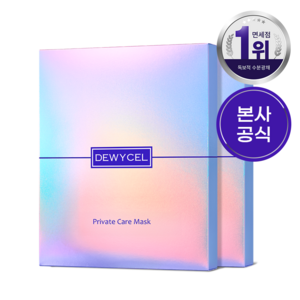 듀이셀 프라이빗케어 마스크팩, 5개입, 2개