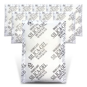 실리카겔 제습제 습기제거제식품용실리카겔 방습제 [ 부직포 ], 200g, 10개