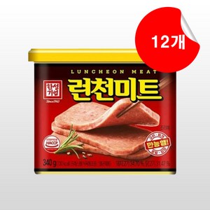 한성기업 런천미트, 340g, 12개