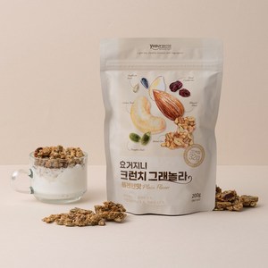 요거지니 크런치 그래놀라, 1개, 200g