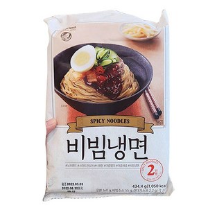 노브랜드 비빔냉면 434.4g, 2개