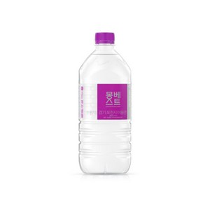 몽베스트 생수, 1L, 6개